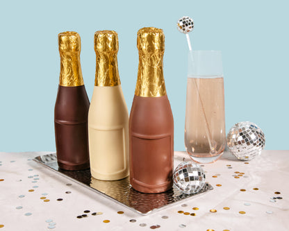 7" Champagne Bottle