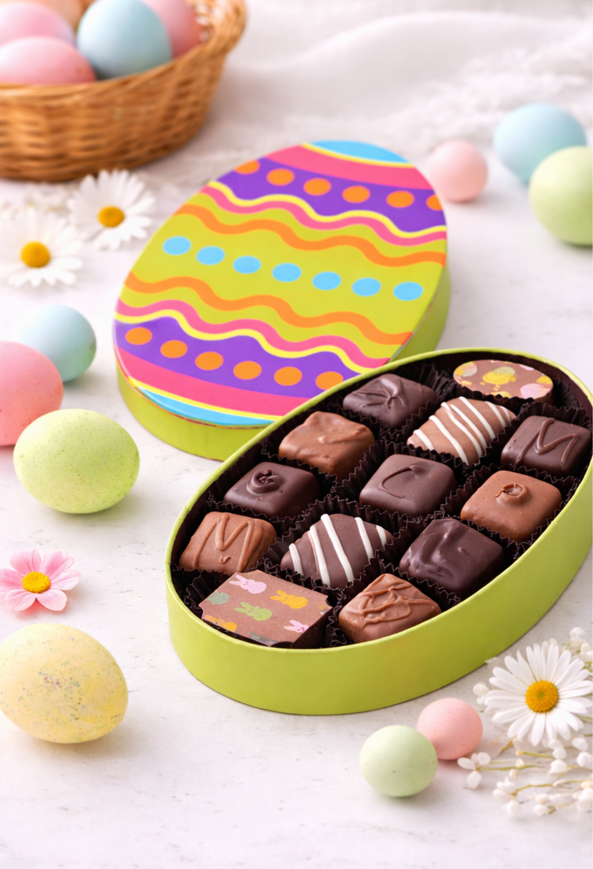 Colorful French Egg