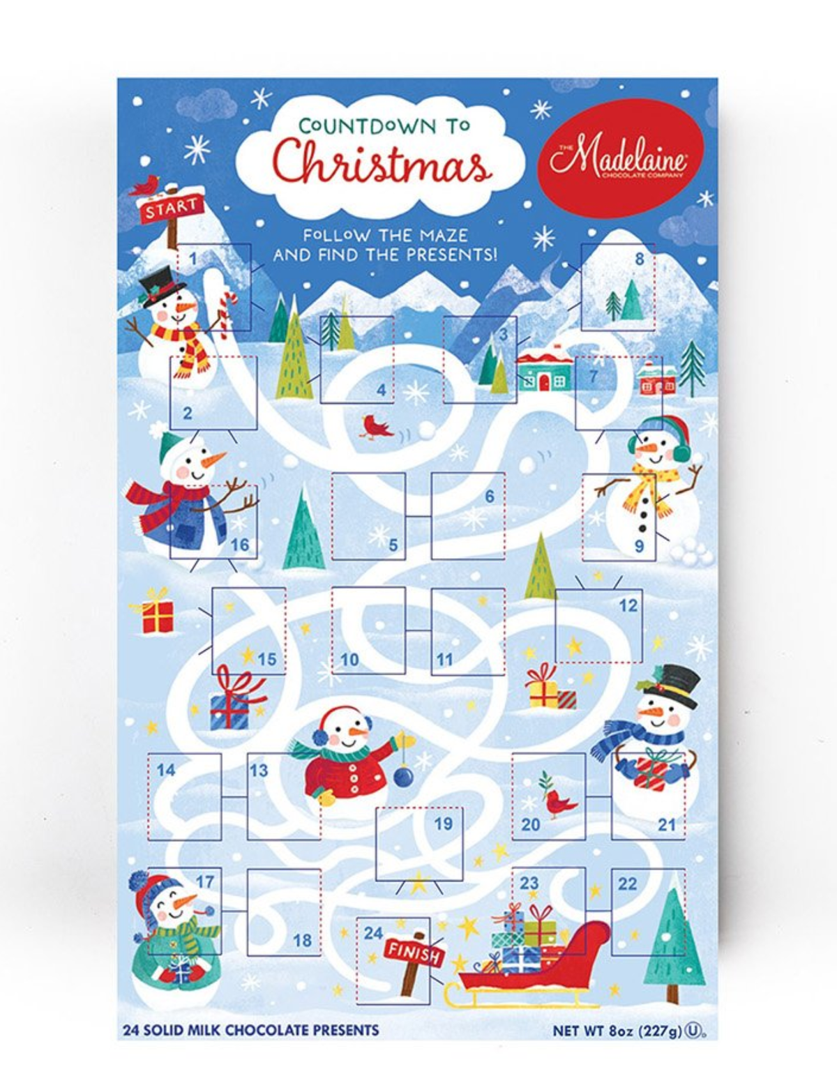Snowman Advent Calendar